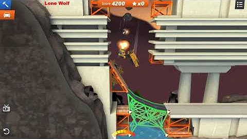 Bridge Constructor Stunts Campagne 4 Level 4