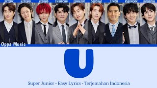 Super Junior - U [Lirik   Terjemahan Indonesia]