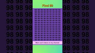 The simplest puzzle. Find number 87