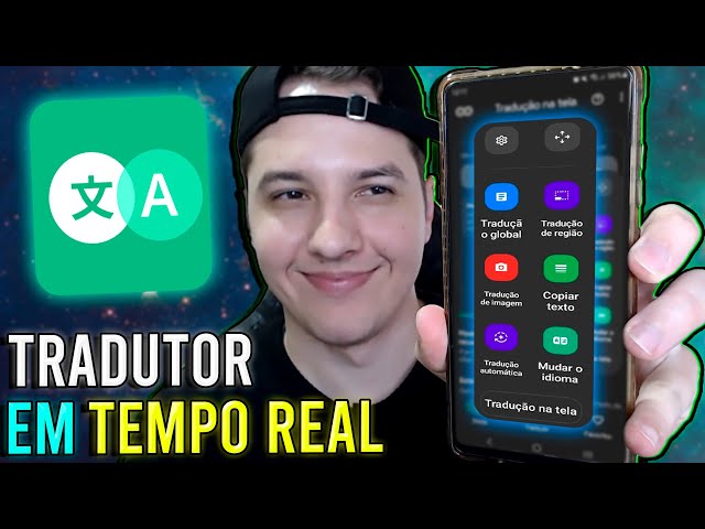 Auscultadores tradutor para smartphone em tempo real com estojo de