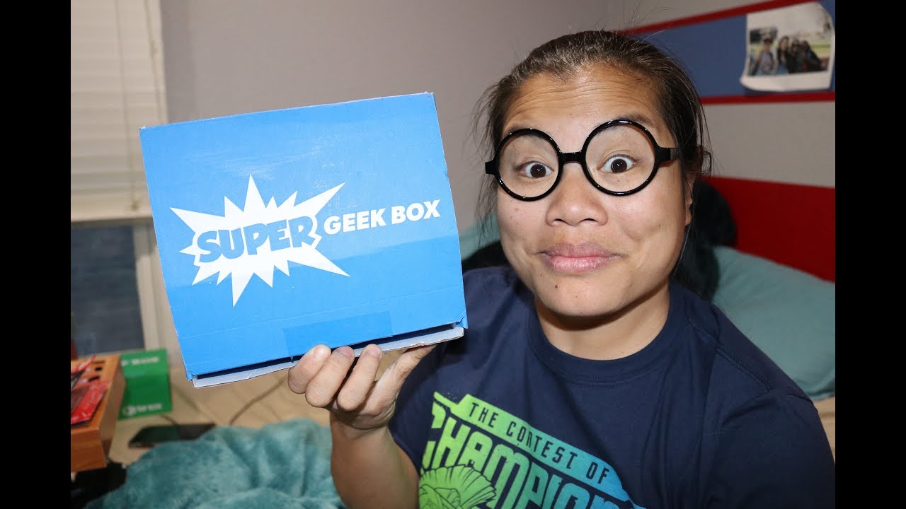 2017 December Super Geek Box Unboxing - [Chosen One] - YouTube