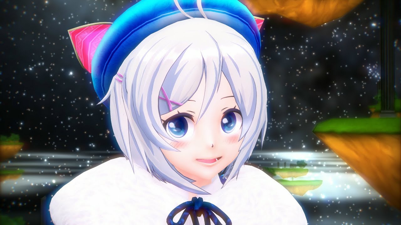【MMD】メテオ【電脳少女シロ】 - YouTube