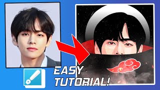 Akatsuki Style Vector Art Tutorial via Infinite Design screenshot 2