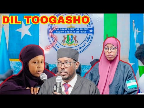 DEG DEG Maxkamada Oo Dil Toogasho Ah Ku Xukuntay Dambiile Hodan Oo Dishay Saabiriin