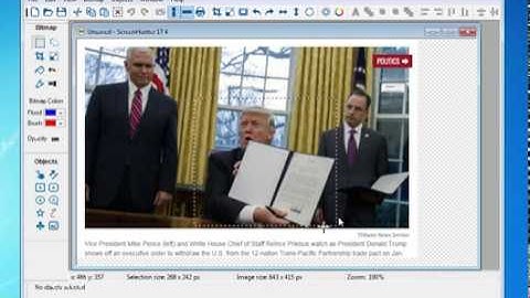 How to add arrows and text to a picture - ScreenHunter 7