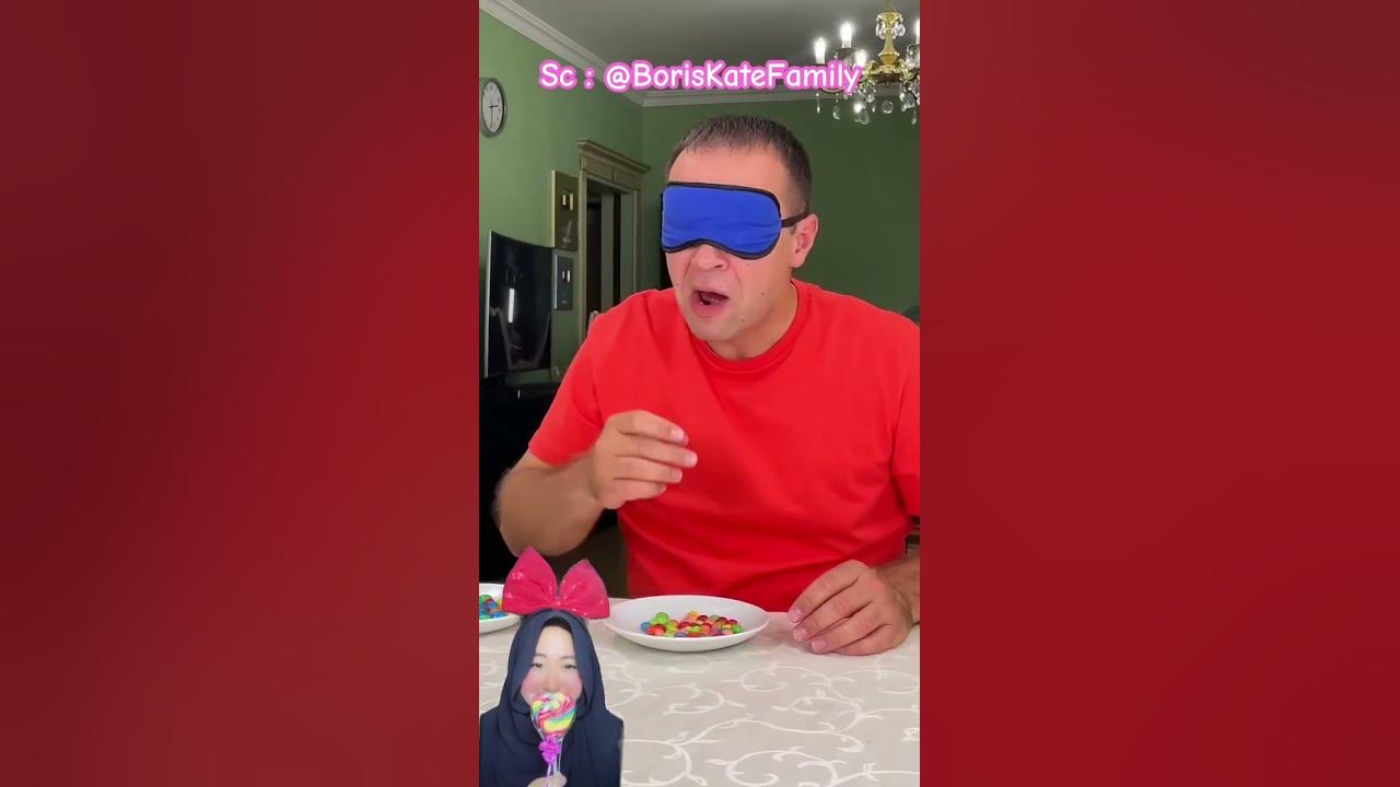 TANTANGAN TUTUP MATA CICIPI MAKANAN ⁉️ @BorisKateFamily #shorts #funny #dubbing TANTANGAN TUTUP MATA CICIPI MAKANAN ⁉️ @BorisKateFamily #shorts #funny #dubbing