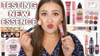 TESTING NEW ESSENCE 2018 FALL \& WINTER MAKEUP | First Impressions Review \& Wear Test