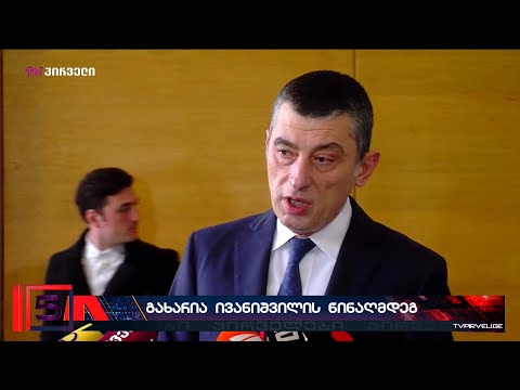 ბიძინა ივანიშვილის ერთპიროვნული მმართველობა უნდა დასრულდეს - გიორგი გახარიას ახალი იერიში ოლიგარქზე