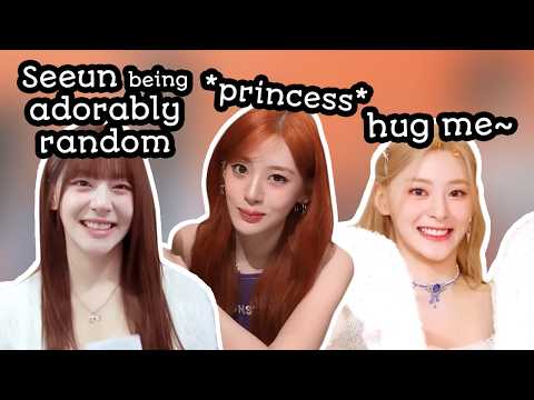 Seeun being mega adorable