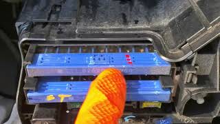2007 Toyota Camry Cooling Fan Fuse & Relay