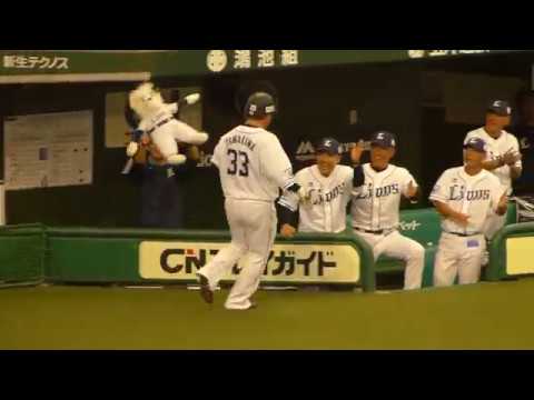 20190914 6回裏 33山川穂高選手の42号ソロホームラン