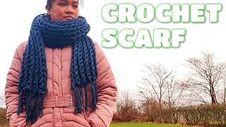 CROCHET SCARF (super easy)