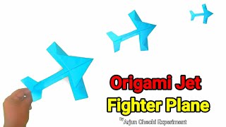 Origami jet fighter plane ( Tutorial) || How to make Rocket plane