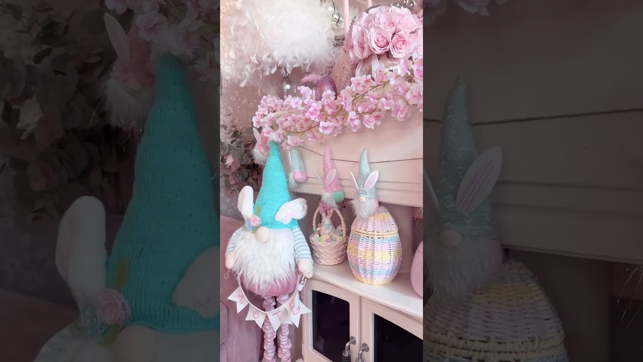 Easter Décor Ideas for a Bright & Pink Spring 🌸🎀 