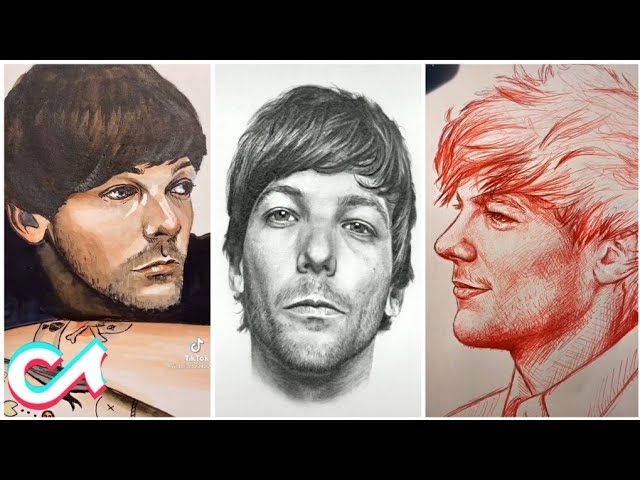 How To Draw Louis Tomlinson & Coloring Pages: Draw and Coloring Book For  Kids | Learn How to Draw Louis Tomlinson Step-by-Step For Beginners Ages  4-8