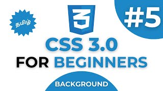Background Property In CSS |CSS in Tamil| Learn CSS in Tamil
