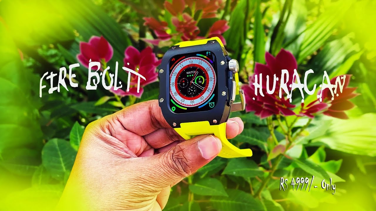 FireBoltt Huracan Green Case X Series Apple Watch Killer 🥵 YouTube