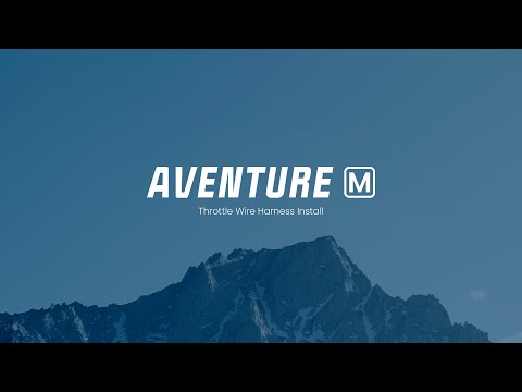 Aventure M: Throttle Wire Harness Install - video from Aventon