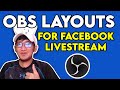 OBS LAYOUTS FOR FACEBOOK LIVESTREAM | TAGALOG