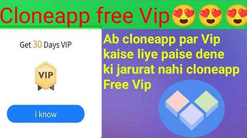 Clone app par free mai Vip kaise recive kare | cloneapp par vip kaise milta hai | Free Vip cloneapp