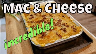 Incredible Baked Hatch Chile Macaroni and cheese recipe fast and easy!
