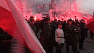 Thousands of nationalists march in Warsaw for Independence Day