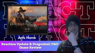 "🐉 Epic Reaction Update & Dragonheir D&D Game Review + Let's Play! 🎮"