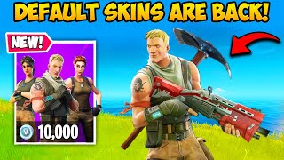 *NEW* OG DEFAULT SKINS ARE BACK!! - Fortnite Funny Fails and WTF Moments! #1084