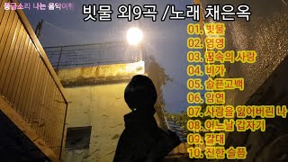 빗물 외9곡 /노래 채은옥