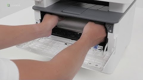 MB2236/B2236—Paper jam in the front door