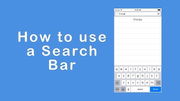 Making a Search Bar to Search Words in a TableView (Swift 3)