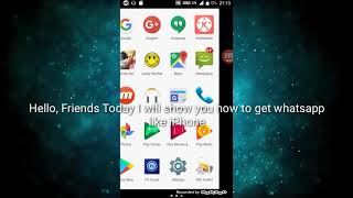 GET IPHONE WHATSAPP ON ANDROID screenshot 5