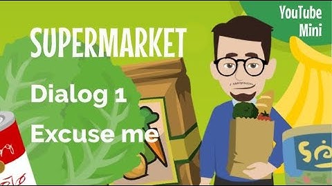 Asking for Help at a Supermarket - Easy English Mini Dialog (with captions in Part 2 of this video)