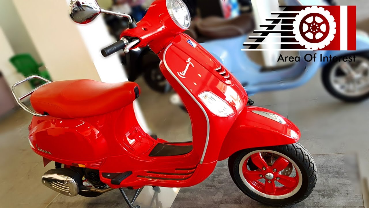 Vespa Product Red 125cc Fully Red Special Edition Vespa Price