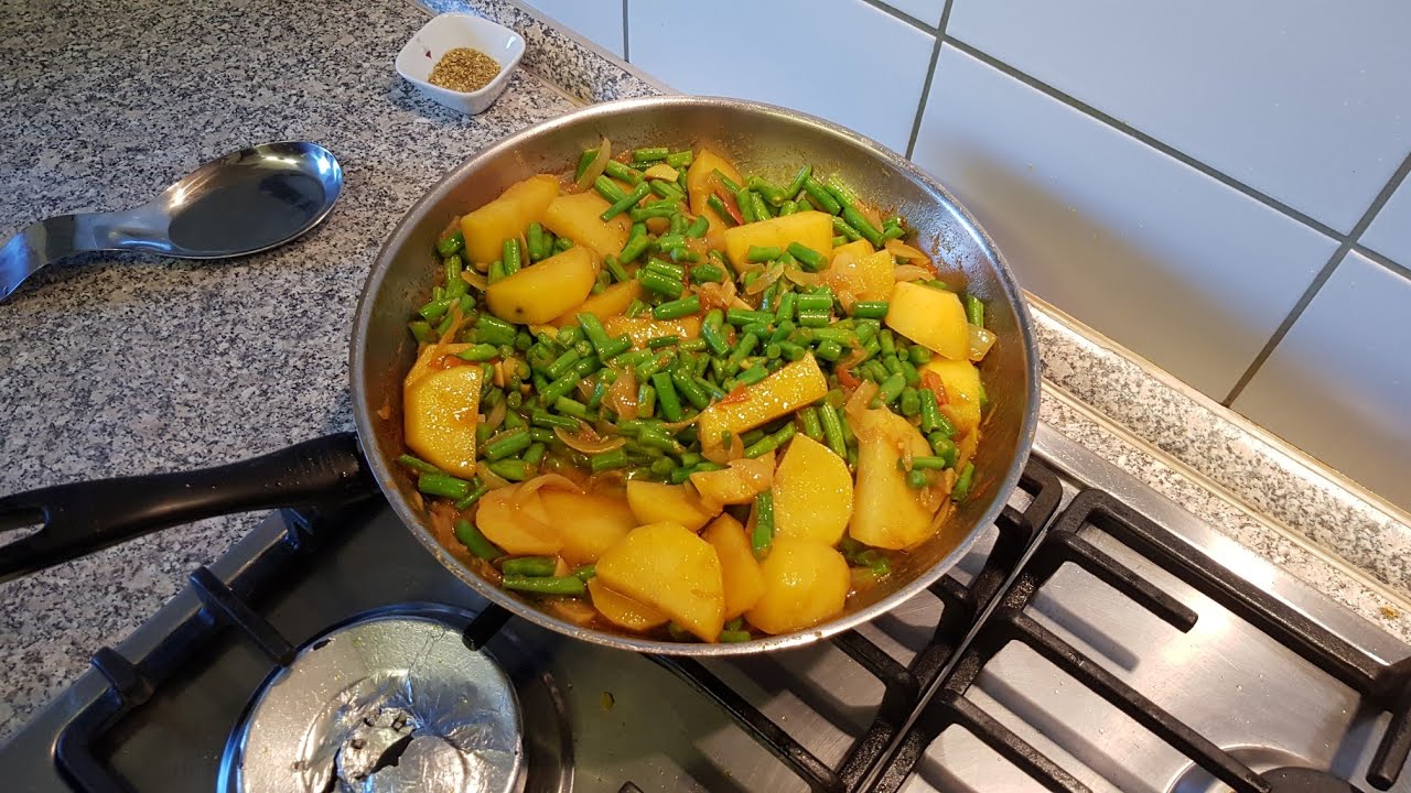 Green Beans Potato Recipe YouTube