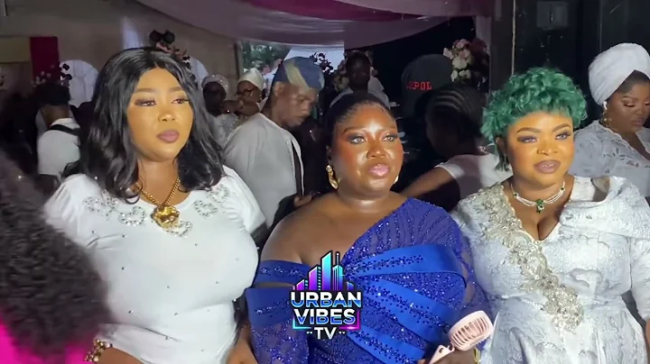 DAYO AMUSA & OMOWUNMI AJIBOYE AT FERANMI SPIRITUAL EMPIRE LUXURIOUS OFFICE OPENING PARTY