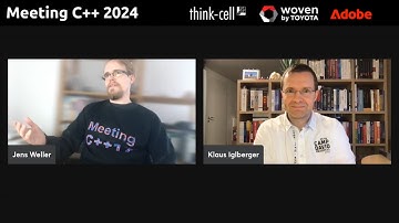Interview with Klaus Iglberger for Meeting C++ 2024