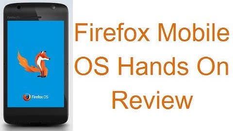Firefox Mobile OS Demo, User Interface, Firefox Phones Hands On Review HD