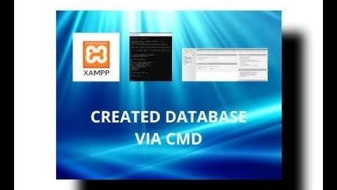 CREATE DATABASE VIA CMD & PHPMYADMIN 🔥 | Cara Cepat Membuat Database MySQL di XAMPP #riyadisimpati