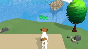 Dog Run - Fun Race 3D - All Levels Gameplay Android, iOS v1