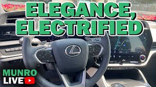 Elegance, Electrified: Lexus RZ 450e Interior Review