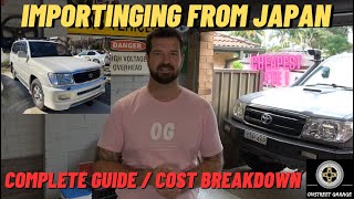 Ultimate Guide to Importing a 1HDFTE LandCruiser from Japan: FTE 105 Build Series