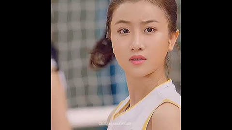 the way she HIT the ball 😳🔥 #chinese #cdrama #viralvideo #romance #sports #volleyball #foryoupage