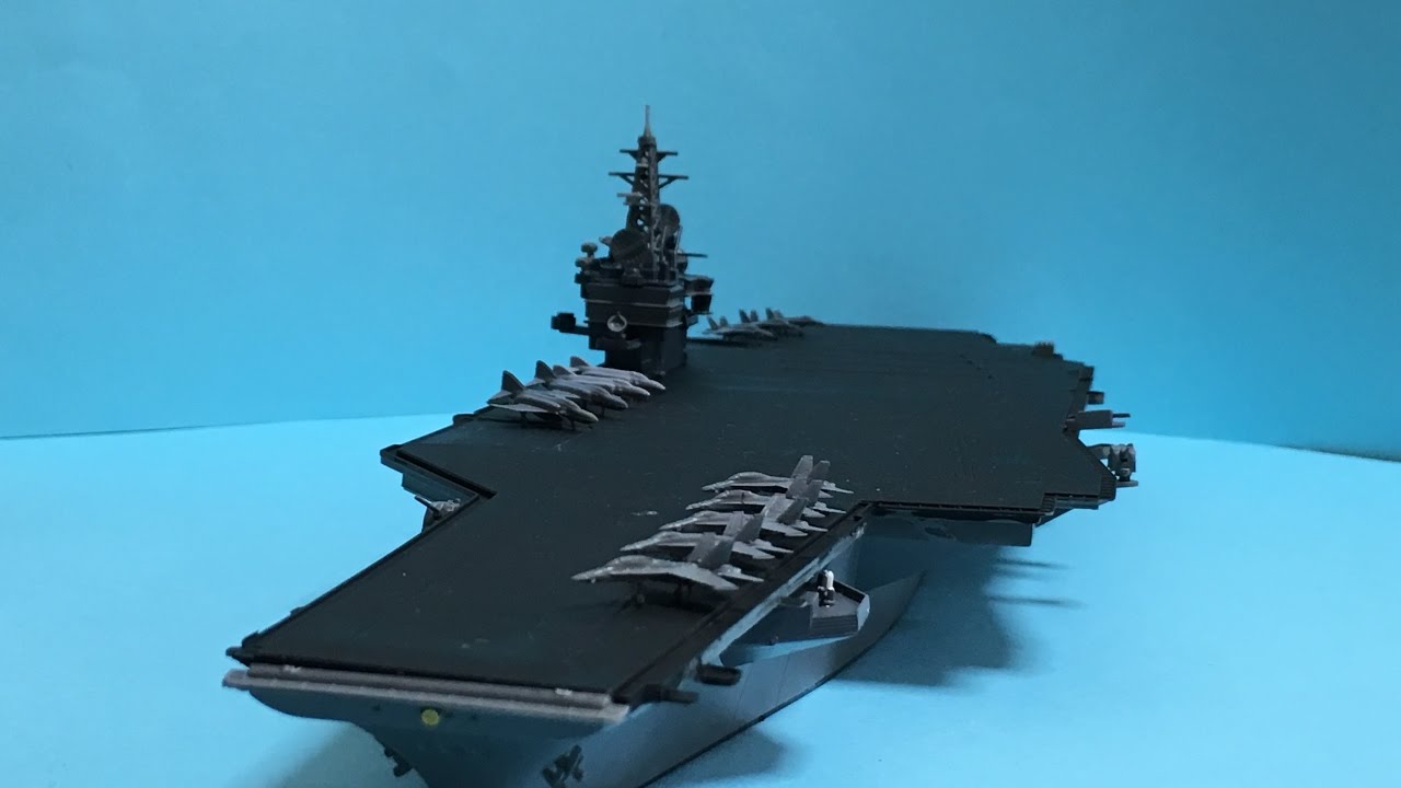 現代航空母艦「鳳翔」を作ってみた - YouTube