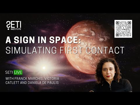 SETI Live: A Sign in Space - Simulating First Contact