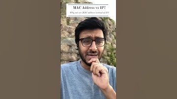 MAC Address Instead of IP Address? Explained in 60 seconds #shorts_hussein