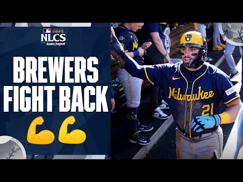 Brewers respond back in the 2nd! Caleb Durbin's triple leads to a Jake Bauers base knock 💪