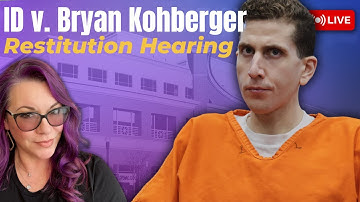 LIVE COURT | ID v. Bryan Kohberger - Restitution Hearing From 11-5-25
