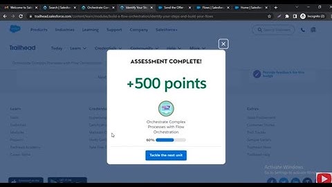 Identify Your Steps and Build Your Flows | Orchestrate Complex Processes in Trailhead