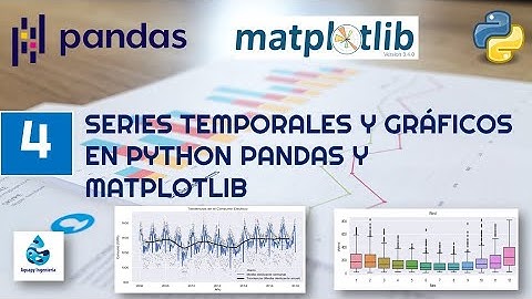 4| Series temporales y gráficos en Python Pandas Matplotlib y Seaborn